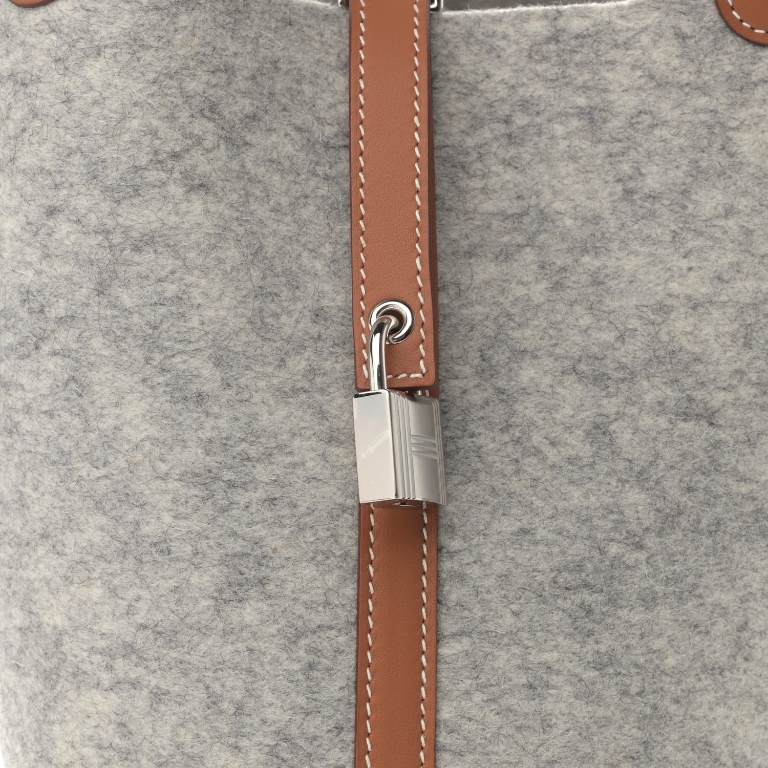 Hermes Feutre Swift Picotin Lock 18 PM Gris Clair Gold 8 of 10
