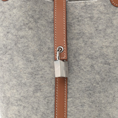 Hermes Feutre Swift Picotin Lock 18 PM Gris Clair Gold 8 of 10