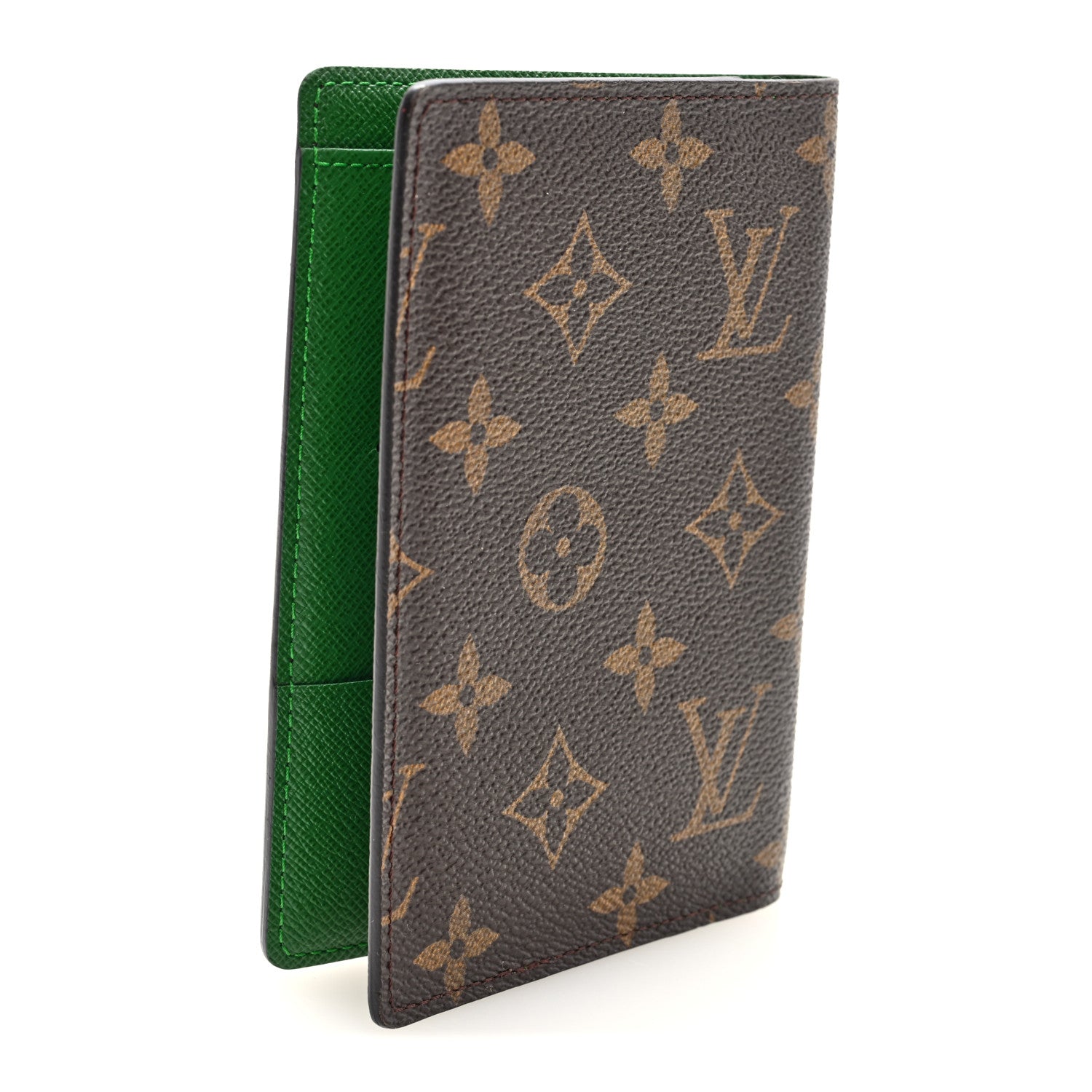 Louis Vuitton Monogram My LV Heritage Passport Cover Blue Green 3 of 6