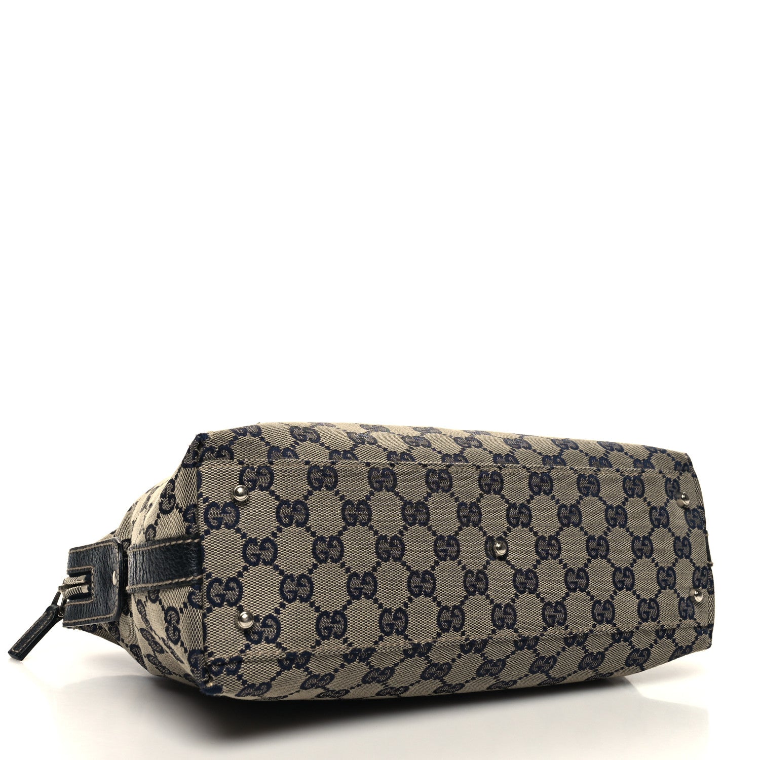 Gucci GG Monogram Web Pop Tote Navy 4 of 13
