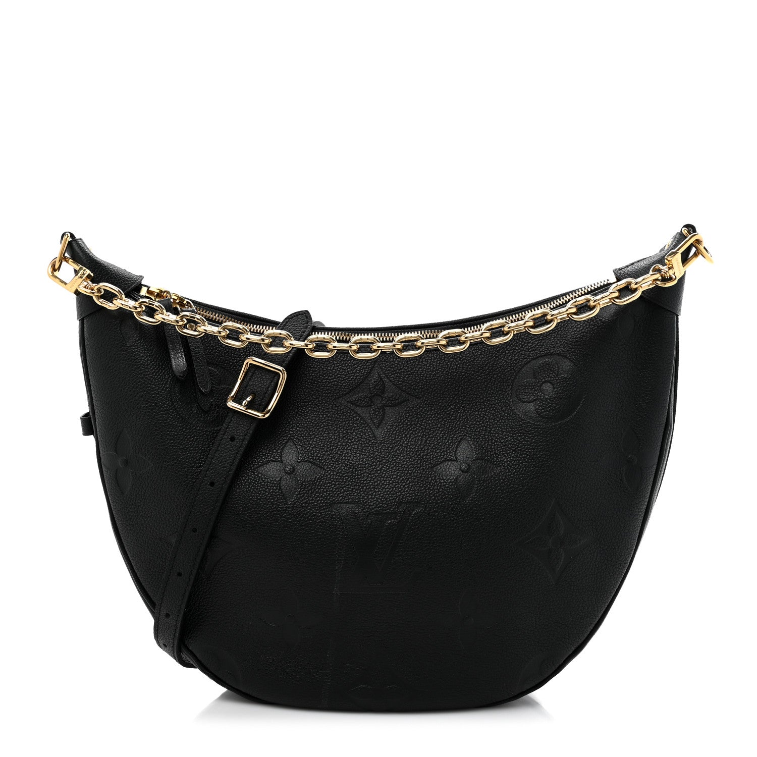 Louis Vuitton Empreinte Monogram Giant Loop Hobo Black 1 of 11