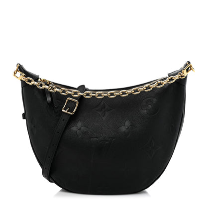 Louis Vuitton Empreinte Monogram Giant Loop Hobo Black 1 of 11