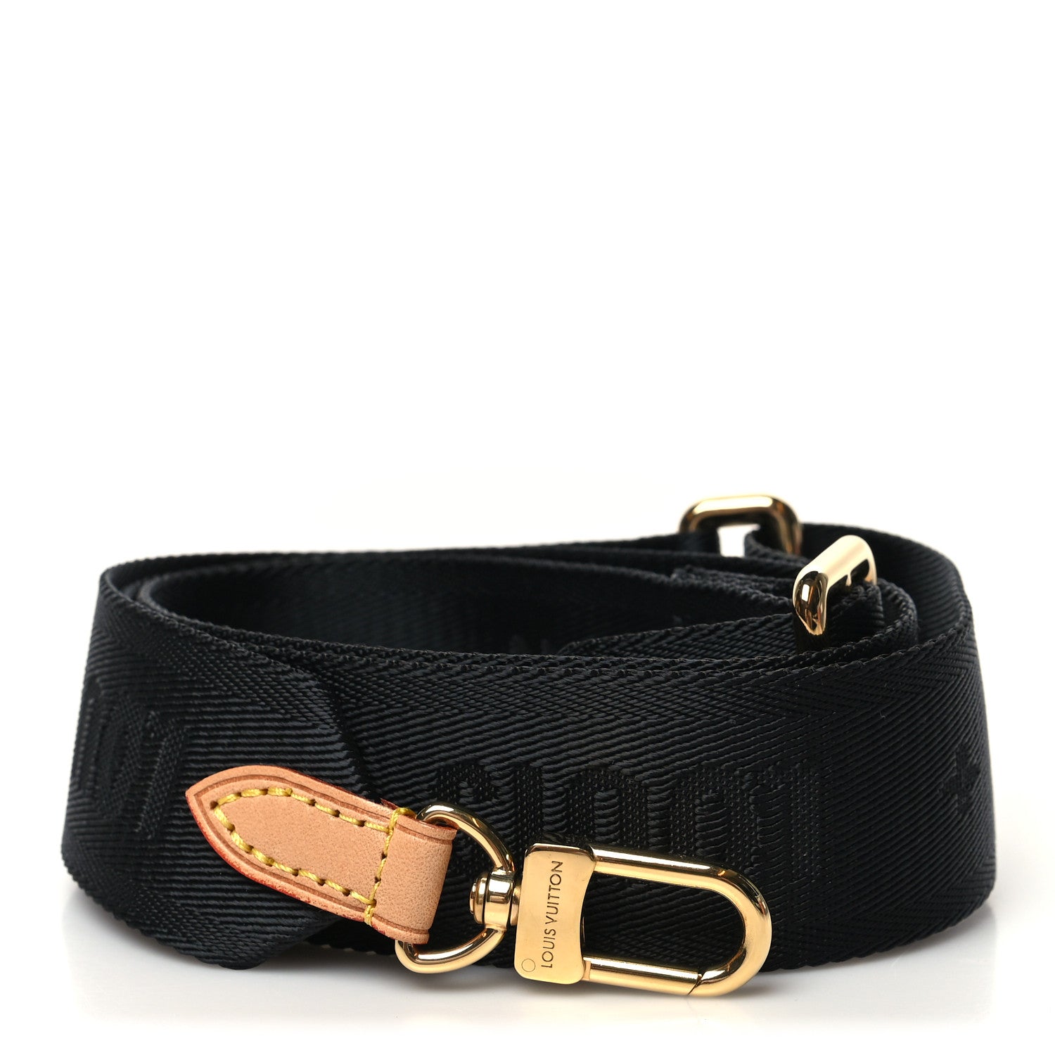 Louis Vuitton Nylon Multi Pochette Accessories Bandouliere Shoulder Strap Black 1 of 4
