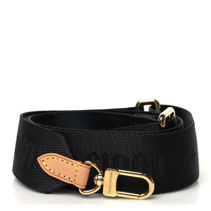 Louis Vuitton Nylon Multi Pochette Accessories Bandouliere Shoulder Strap Black 1 of 4