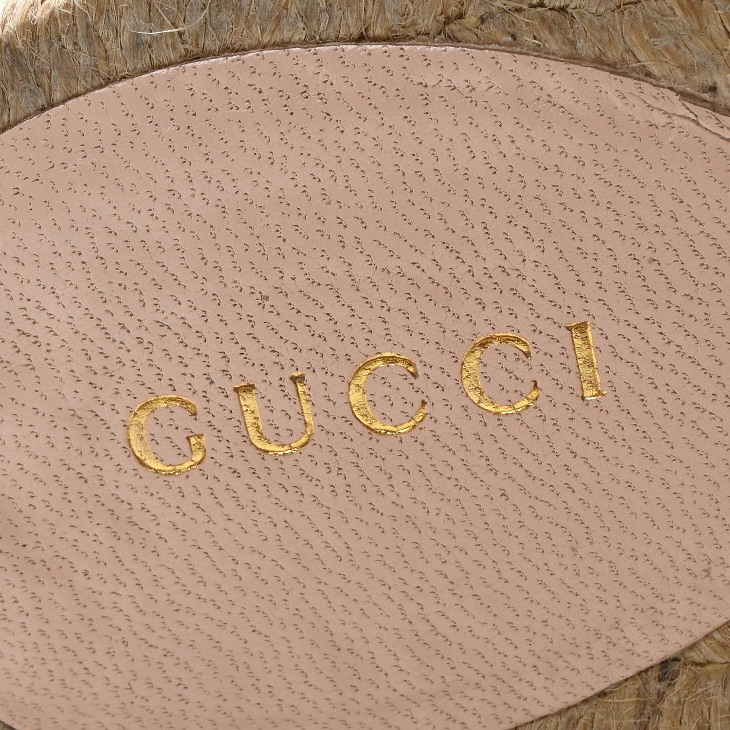 Gucci Linen Psychedelic Mini GG Espadrille Slide Sandals 37.5 Multicolor 8 of 9