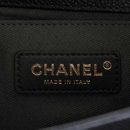 Chanel Caviar Quilted Medium Boy Flap Black 5 of 6