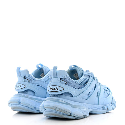 Balenciaga Mesh Nylon Womens Track Sneakers 37 Light Blue 4 of 13