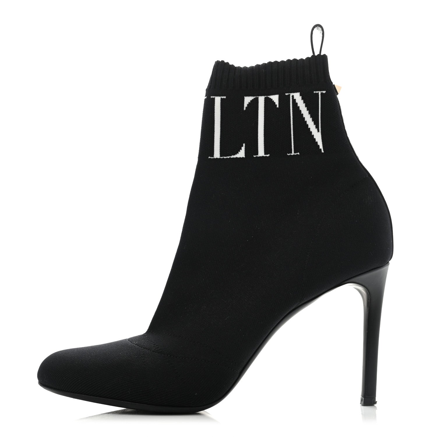 Valentino Garavani Body Tech Knit Sock Boots 39 Black 1 of 8