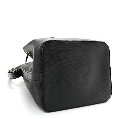 Louis Vuitton Epi Petit Noe Black Black 3 of 9