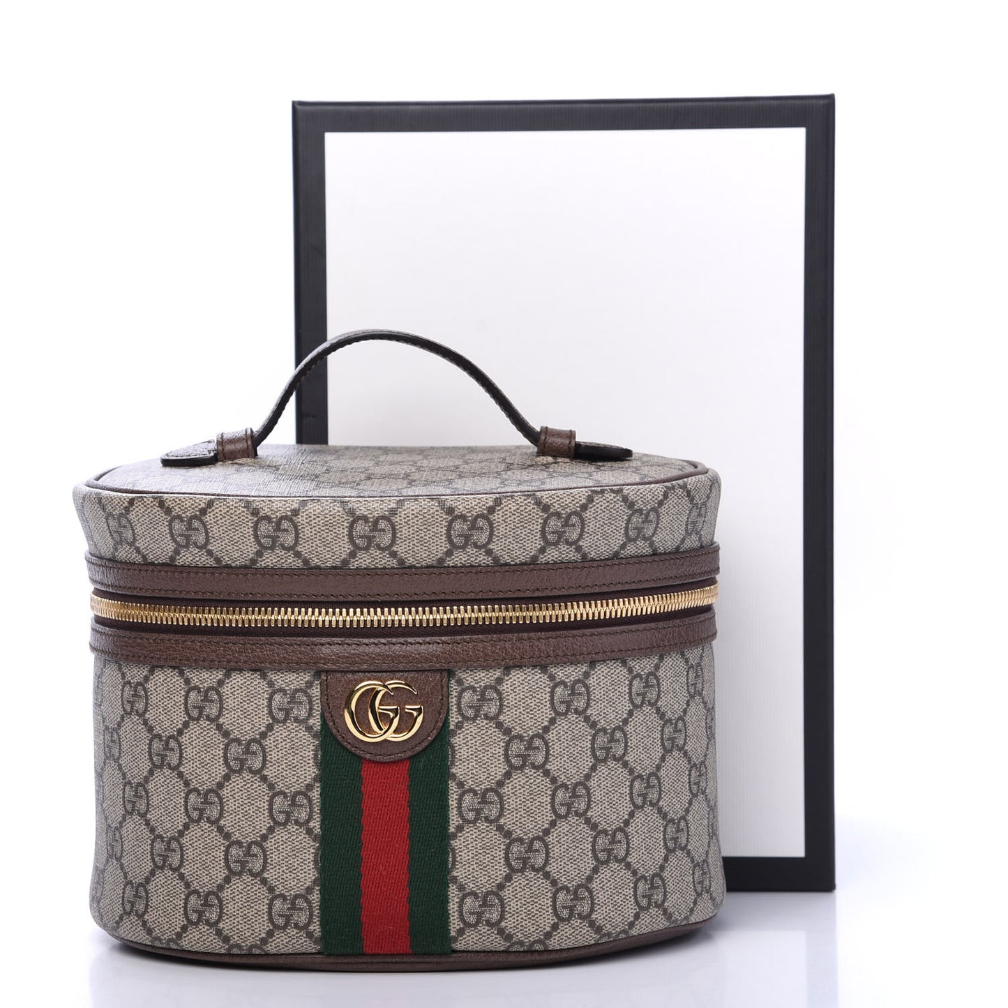 GG Supreme Monogram Ophidia Vanity Cosmetic Case