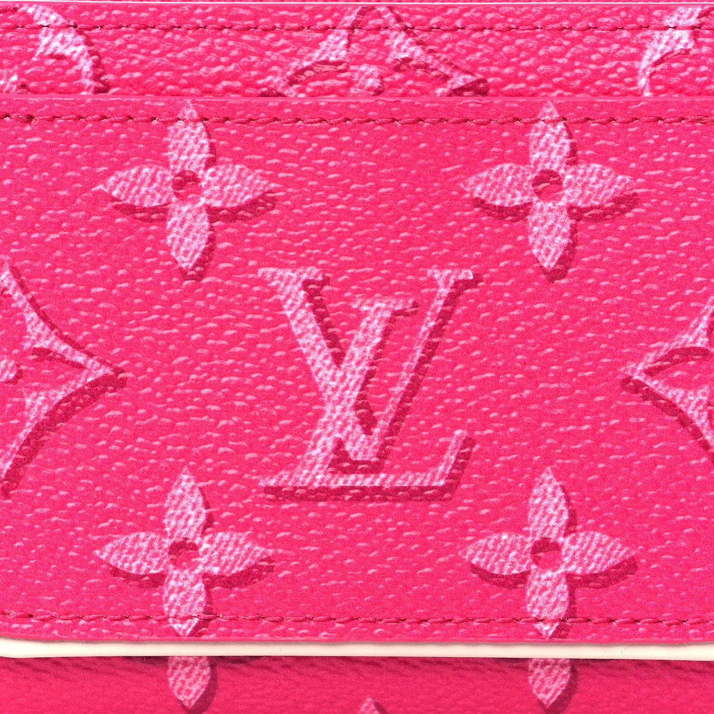 Monogram Fall for You Lou Wallet Fuchsia