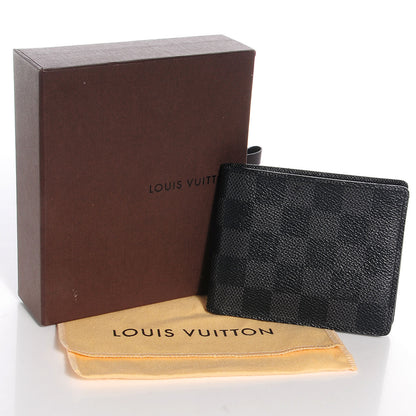 Louis Vuitton Damier Graphite Slender Wallet 5 of 8