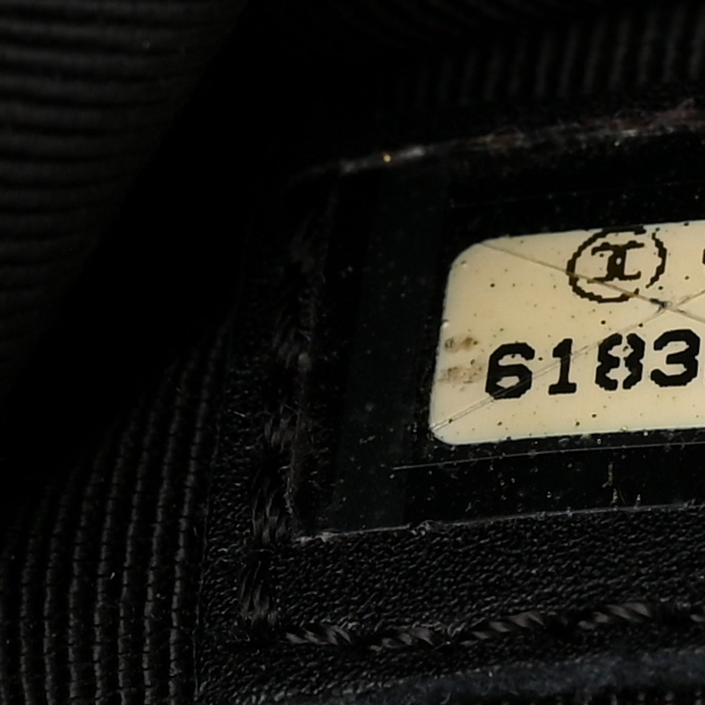 Caviar Quilted Bowler Black