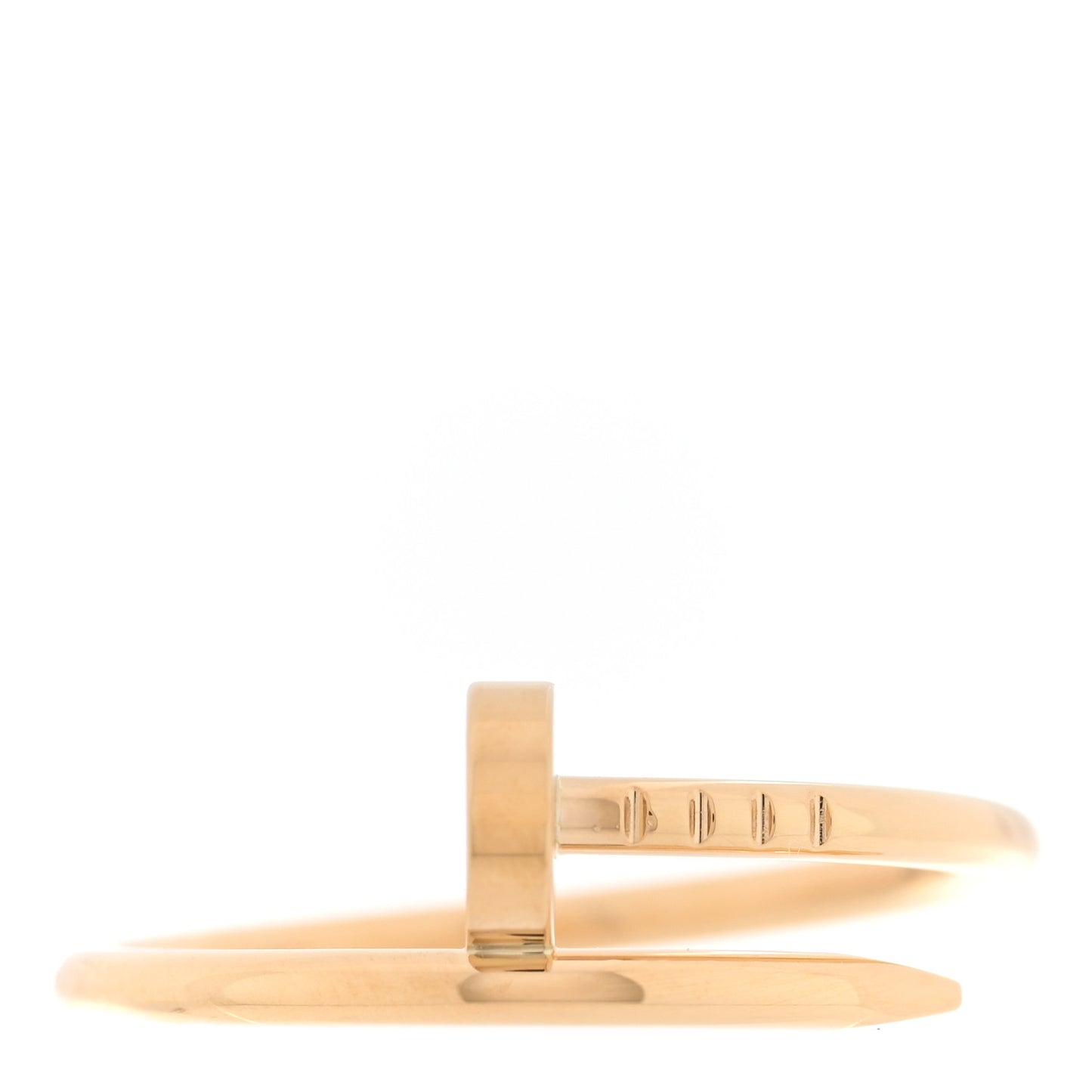 18K Yellow Gold Small Juste Un Clou Ring 58 8.25