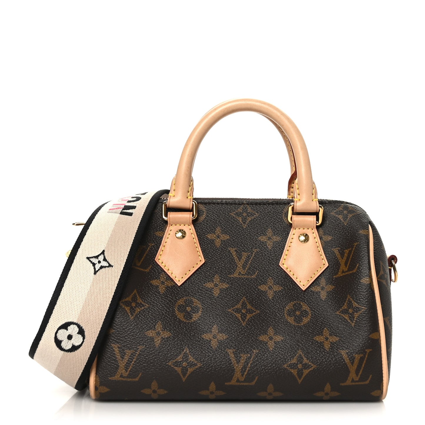 Monogram Speedy Bandouliere 20 Black