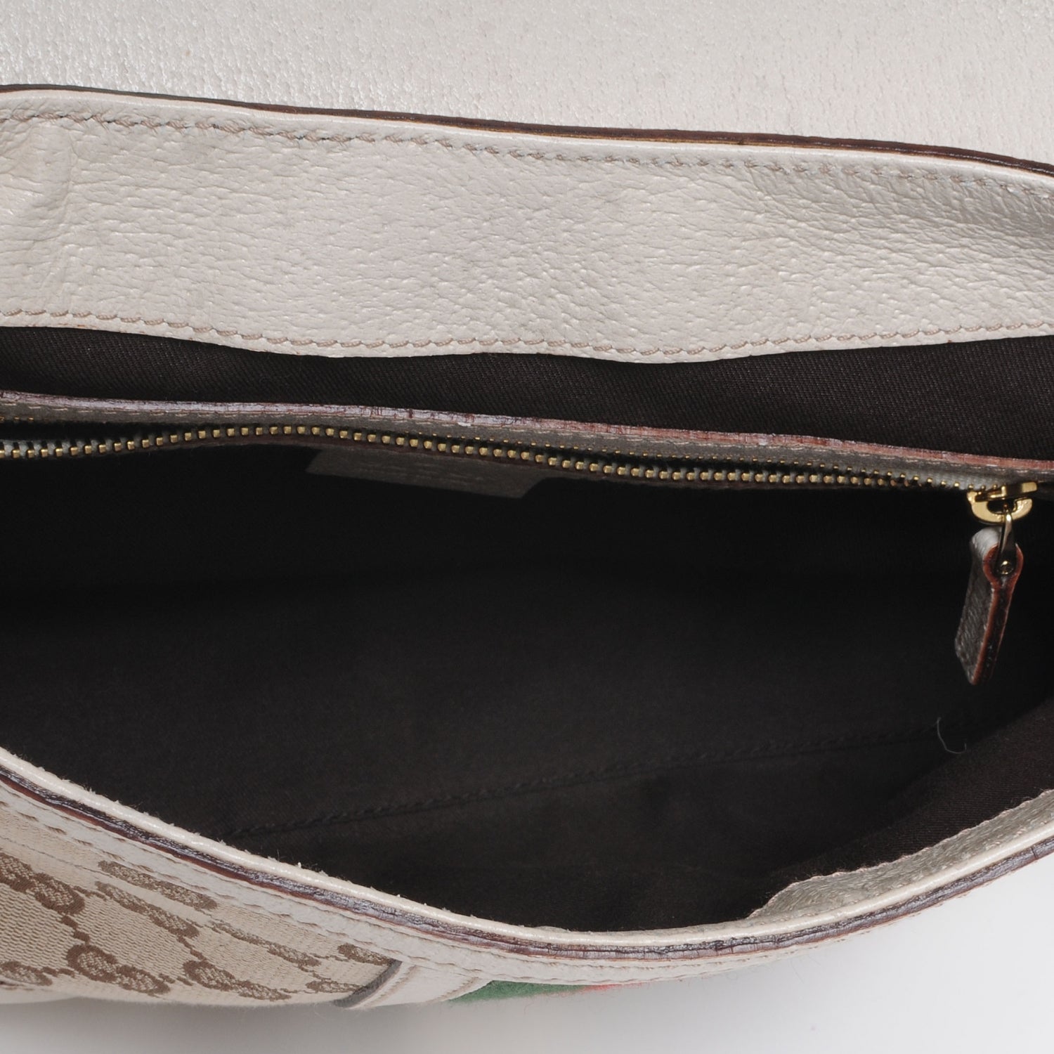 Gucci Monogram Treasure Flap Ivory 5 of 7