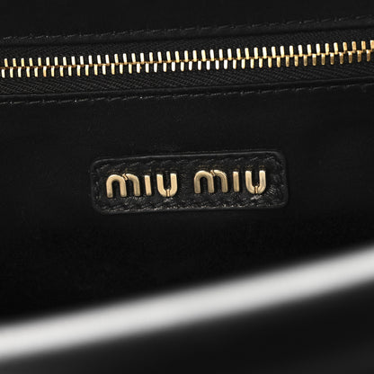 Miu Miu Nappa Matelasse Large Arcadie Top Handle Bag Black 5 of 8