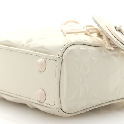 Christian Dior Calfskin Cannage Diamond Micro Lady Dior Latte 10 of 15