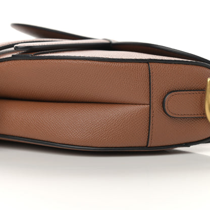 Christian Dior Grained Calfskin Saddle Bag Camello 9 of 9