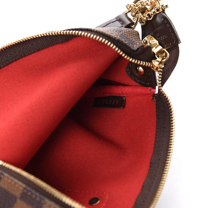 Louis Vuitton Damier Ebene Eva Clutch 8 of 9