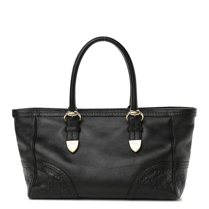Gucci Guccissima Trim Signoria Tote Black 1 of 16
