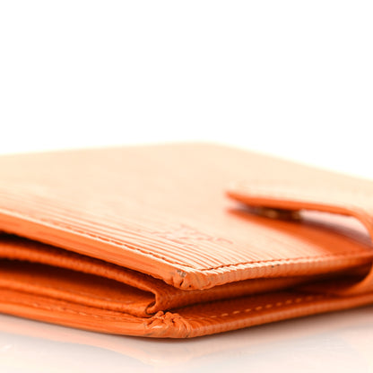 Louis Vuitton Epi Porte-Billets Compact Wallet Mandarin 8 of 9
