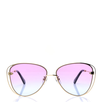 Louis Vuitton Metal A Nous Deux Sunglasses Z1306E Purple Blue 2 of 9