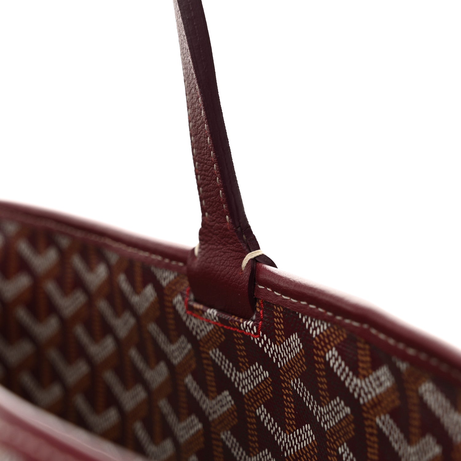 Goyard Goyardine Artois GM Burgundy 10 of 12