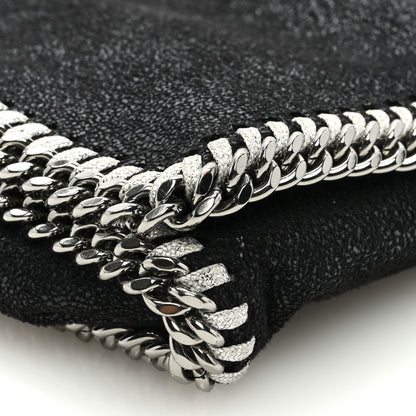 Stella McCartney Shaggy Deer Falabella Crossbody Clutch Black 7 of 8