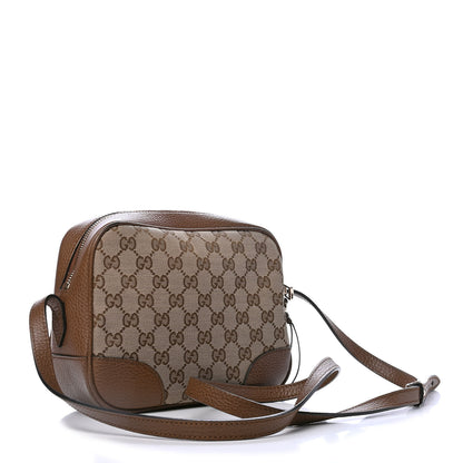 Gucci Monogram Mini Bree Messenger Bag Beige Tabacco 2 of 4