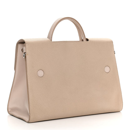 Christian Dior Bullcalf Medium Diorever Flap Rose Poudre 3 of 14