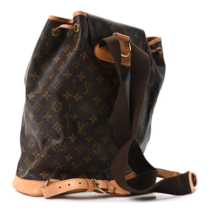 Louis Vuitton Monogram Montsouris GM Backpack 3 of 9