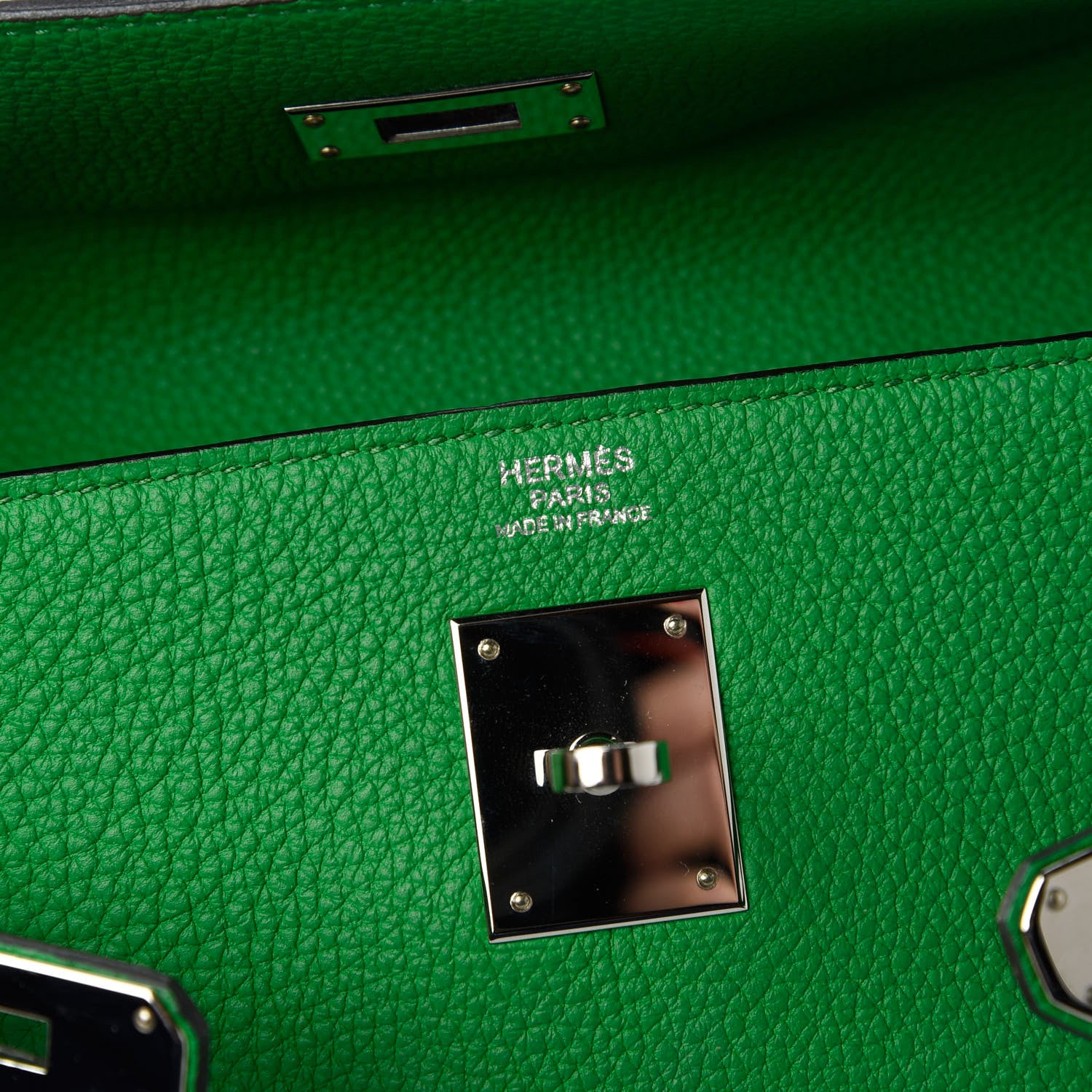 Hermes Togo Kelly Retourne 32 Bambou 8 of 11