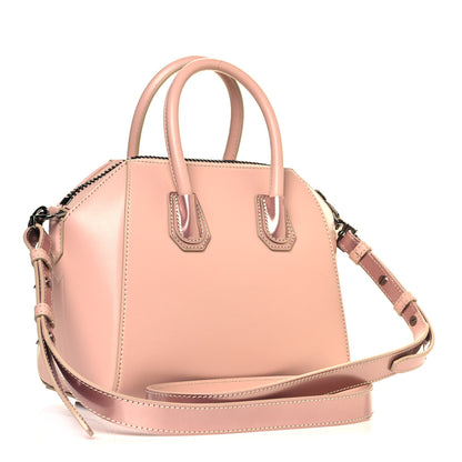 Givenchy Metallic Calfskin Mini Antigona Light Pink 4 of 10