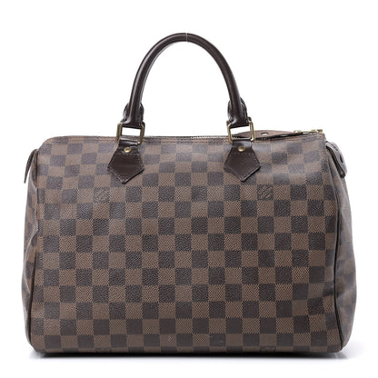 Louis Vuitton Damier Ebene Speedy 30 1 of 9