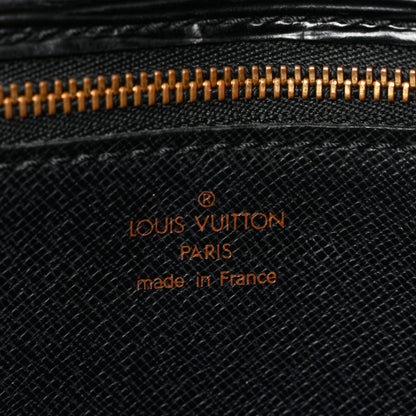Louis Vuitton Epi Pochette Sellier Dragonne Clutch Black 6 of 9