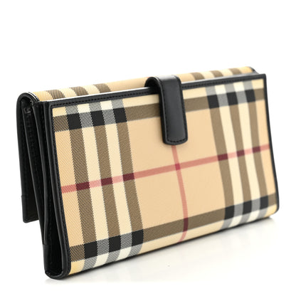 Burberry Nova Check Continental Wallet Black 2 of 8