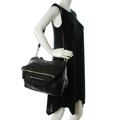 Givenchy Tumbled Sheepskin Medium Pandora Black 2 of 7
