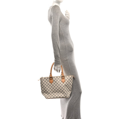 Louis Vuitton Damier Azur Saleya PM 2 of 10