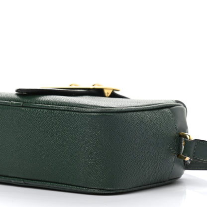 Burberry Soft Grain Calfskin Small Medley Crossbody Green 8 of 15