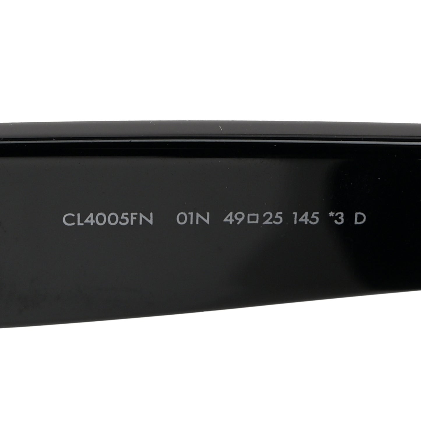 Oversized Round Sunglasses CL4005FN Black
