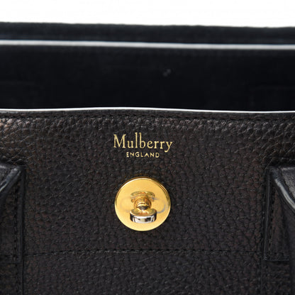 Mulberry Classic Grain Small New Bayswater Black 6 of 12