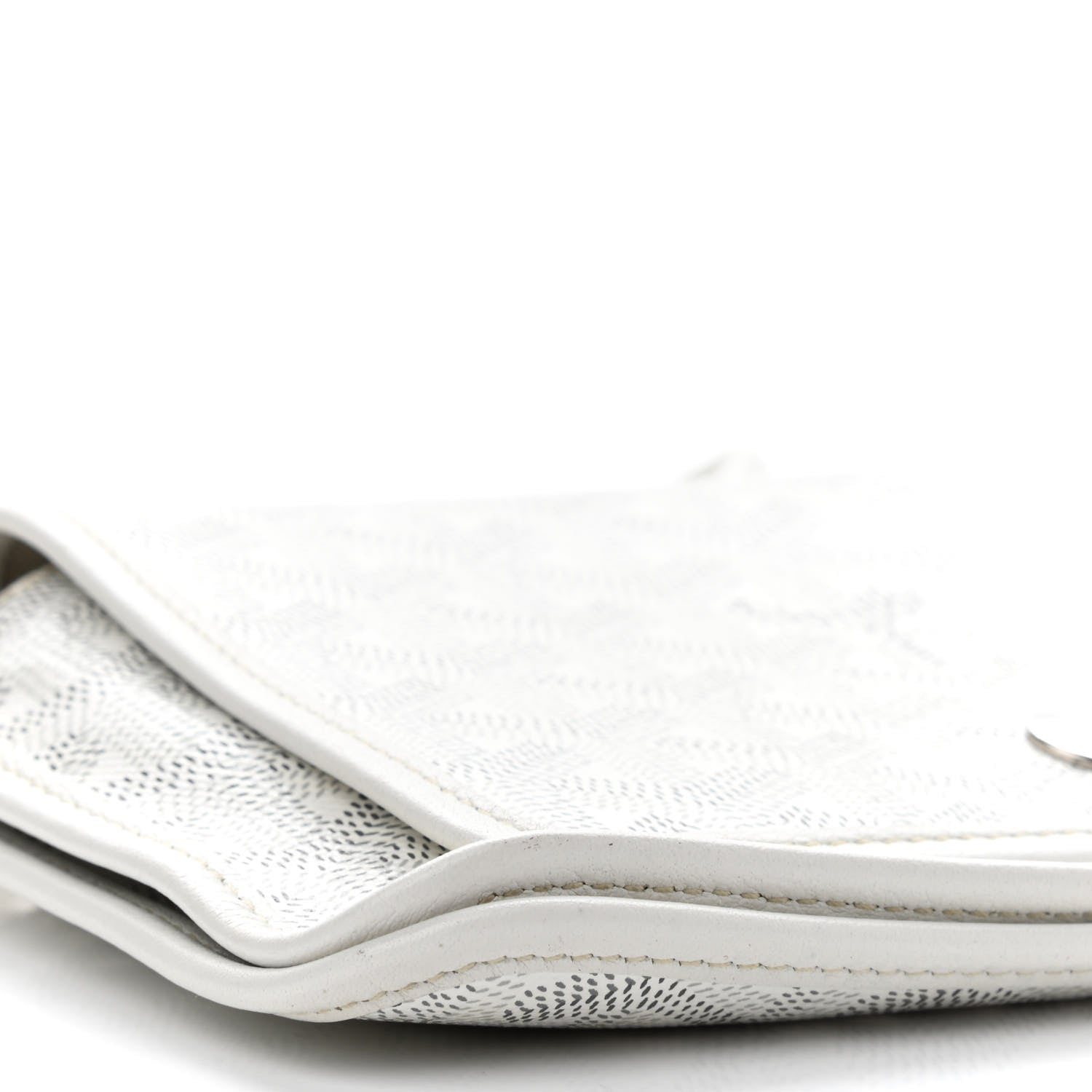 Goyard Goyardine Plumet Wallet Clutch White 6 of 12