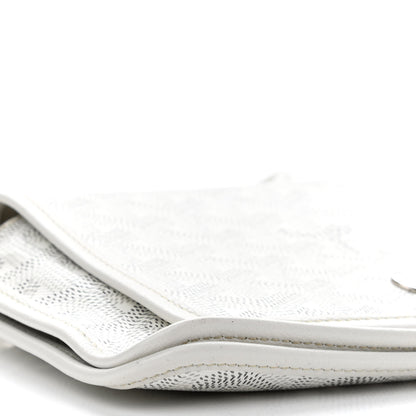 Goyard Goyardine Plumet Wallet Clutch White 6 of 12