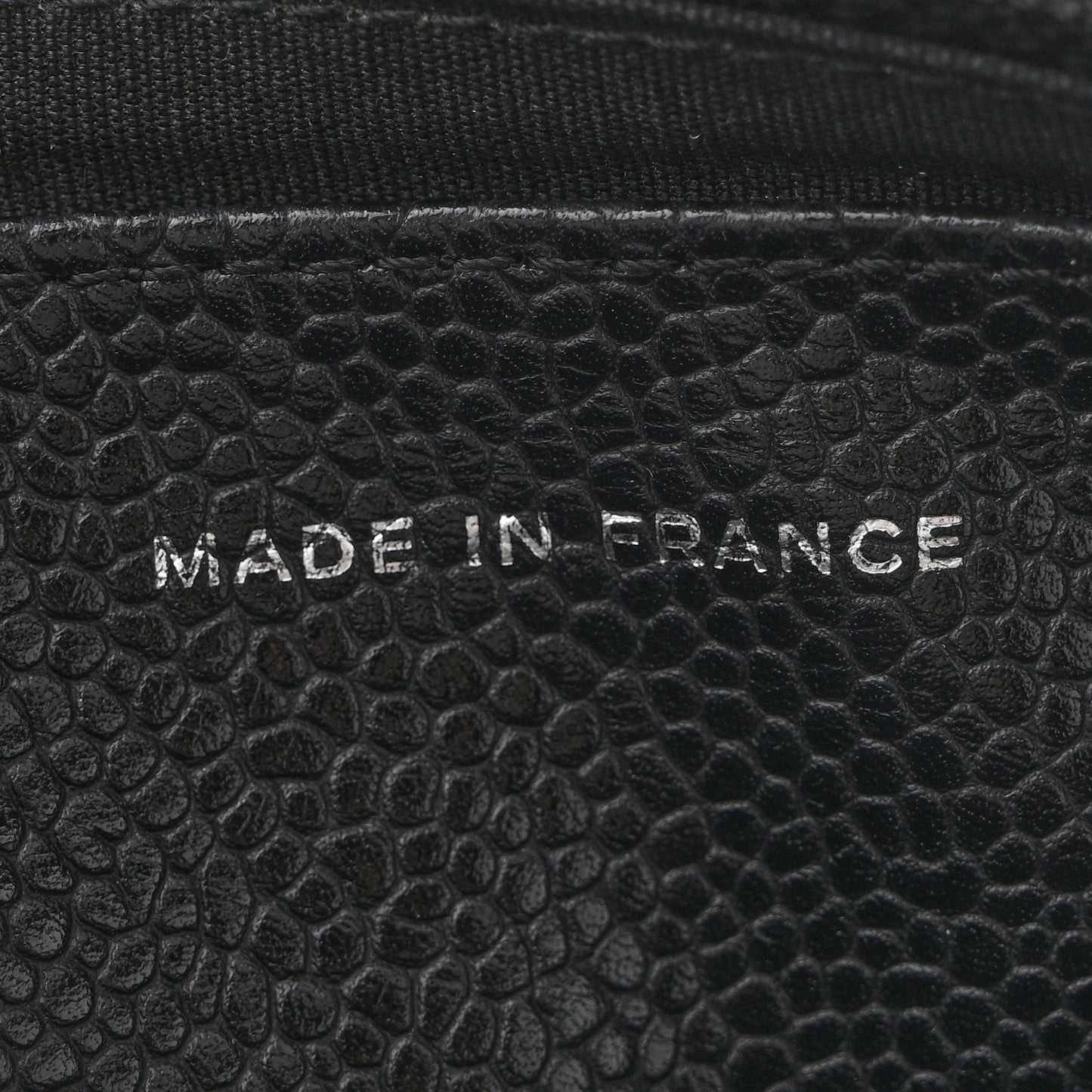 Caviar Half Moon Wallet On Chain WOC Black