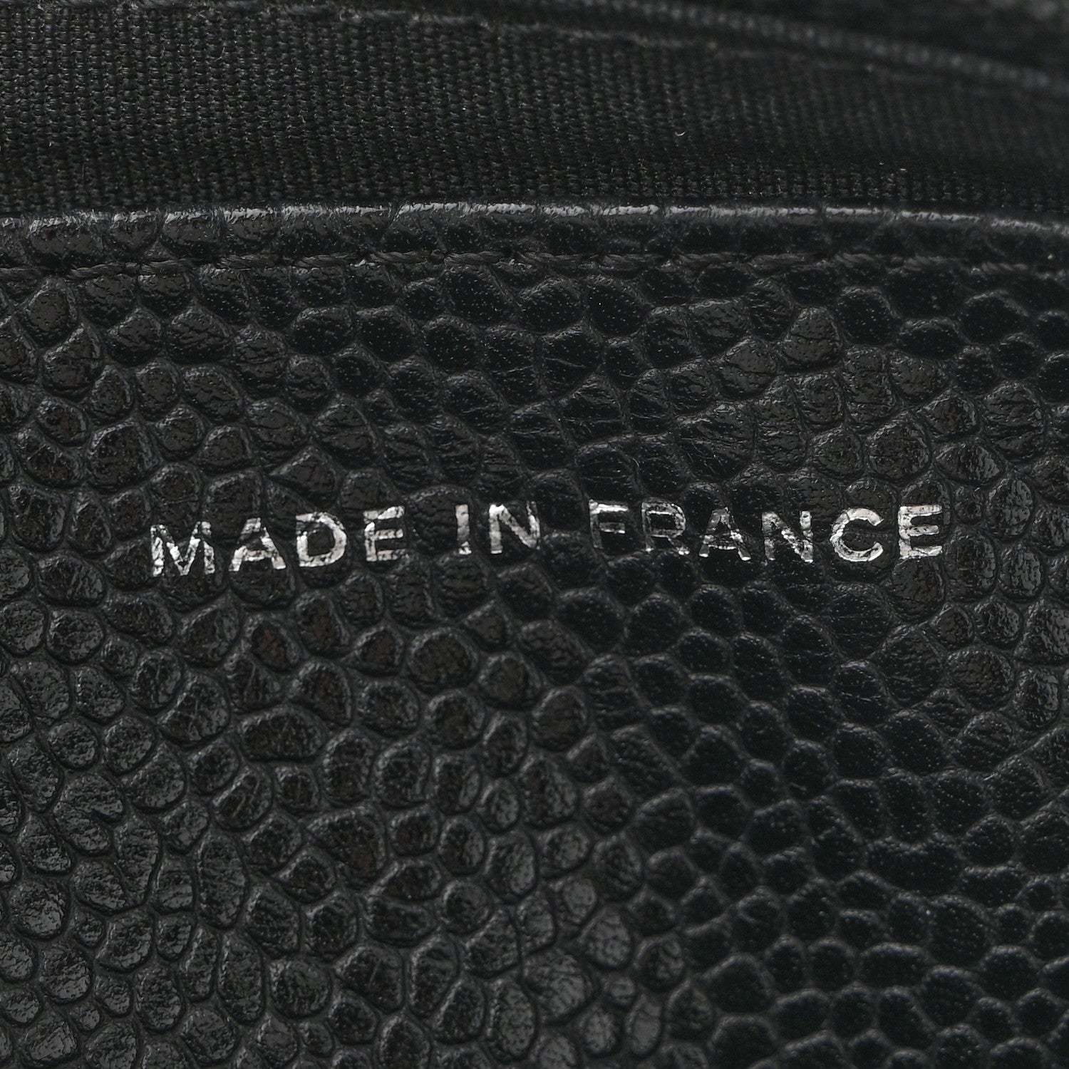 Chanel Caviar Half Moon Wallet On Chain WOC Black 7 of 14