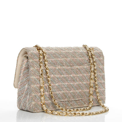 Chanel Tweed Medium Double Flap Multicolor 3 of 10