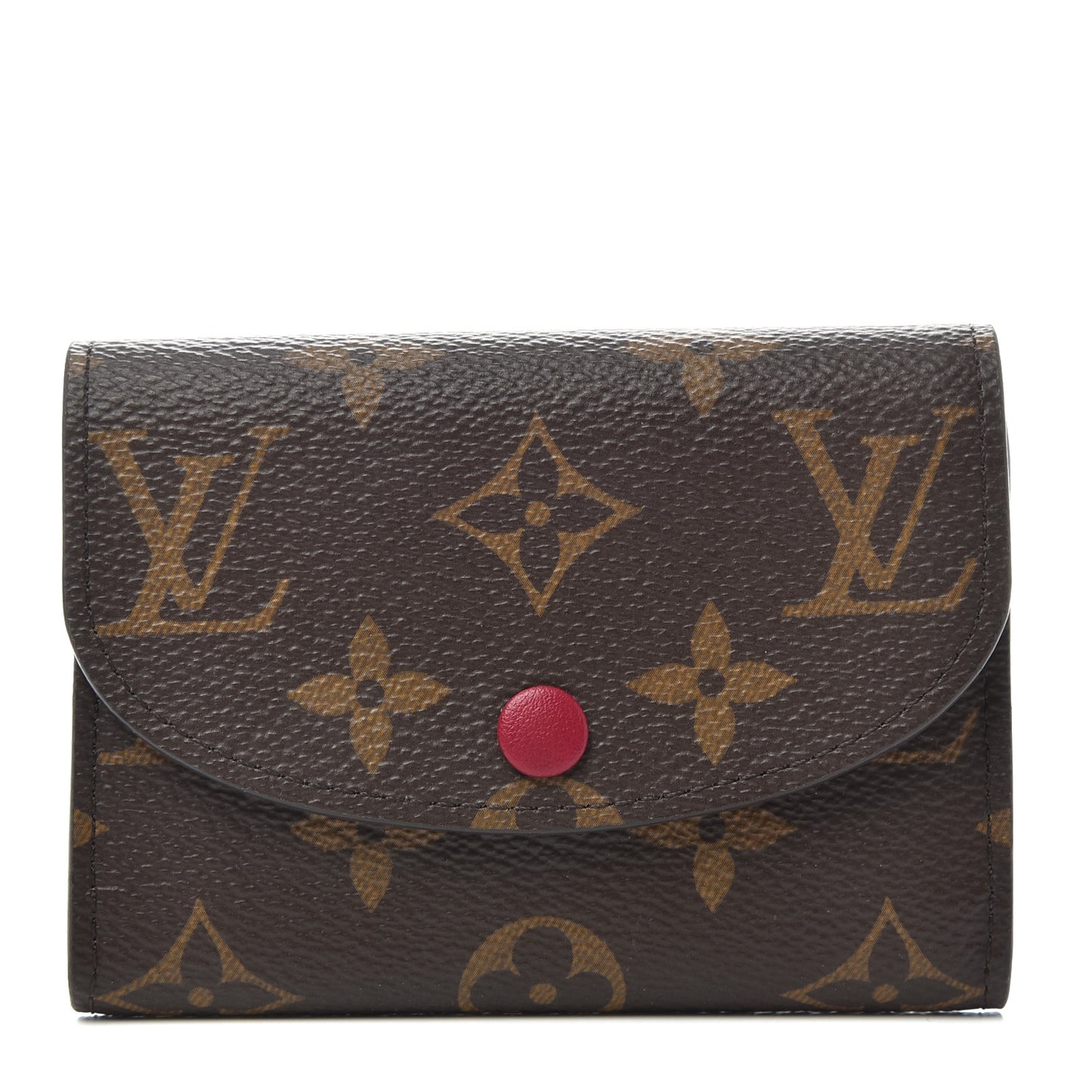 Monogram Rosalie Coin Purse Fuchsia