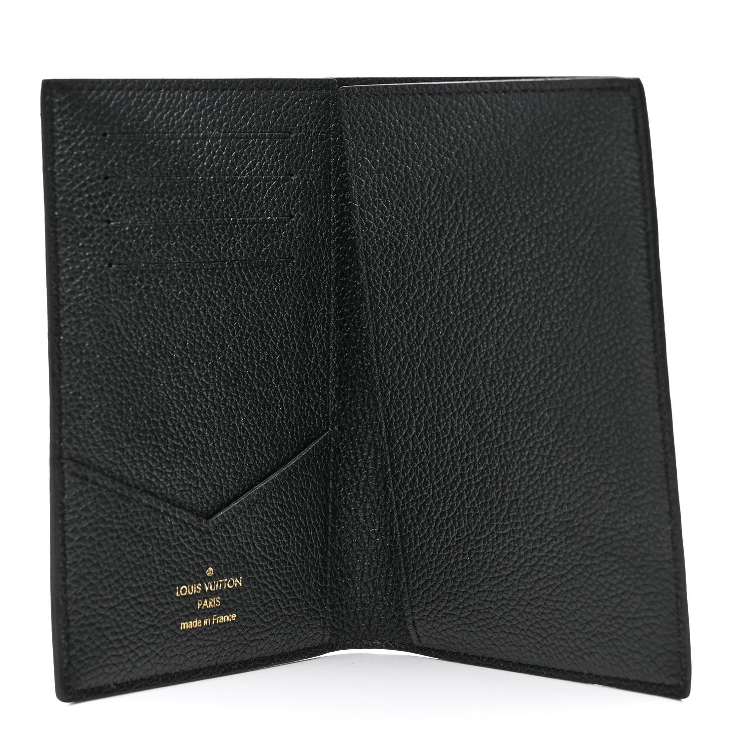 Louis Vuitton Empreinte Monogram Passport Cover Black 5 of 7