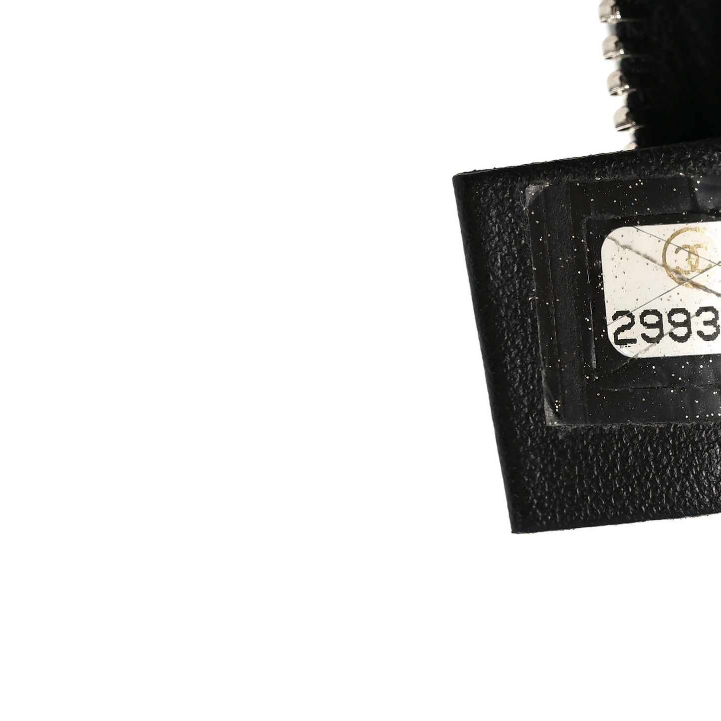 Calfskin Quilted Waist Belt Bag Black